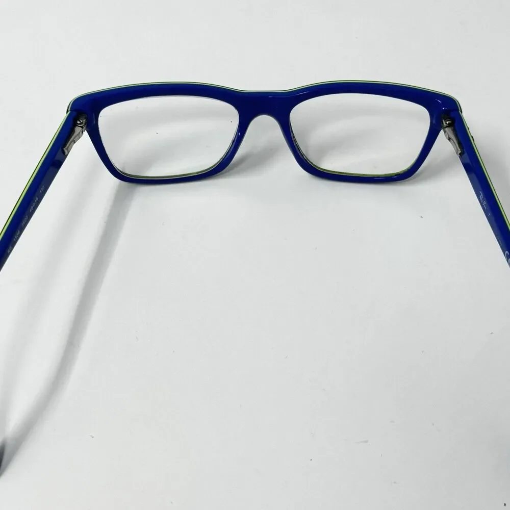 Ray-Ban RB1536 3600 Dark Grey Blue Kids Eyeglass Frames 48-16-130 Authentic (A)